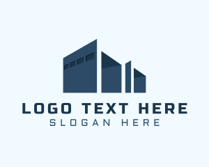 Infrastructure - Logistics Warehouse Infrastructure logo design
