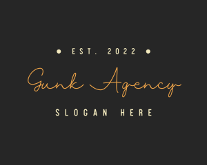 Generic Fashion Agency logo design