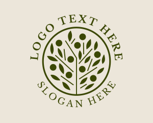 Organic Plant Leaf  logo