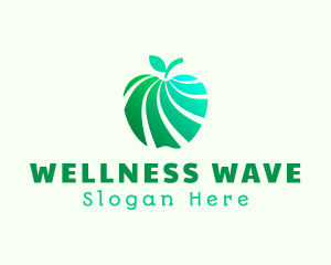 Gradient Green Apple logo