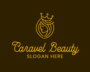 Beautiful Crown Princess logo design