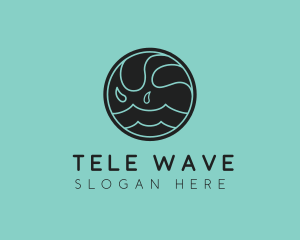 Tidal Wave Surfing logo design