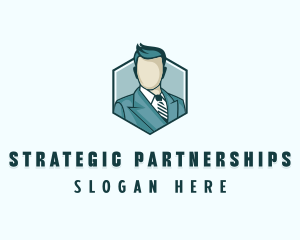 Male Administrative Manager logo