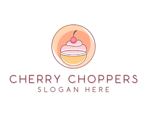 Cherry Cupcake Bakery  logo design