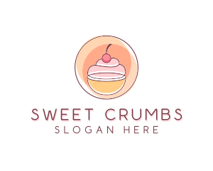 Cherry Cupcake Bakery  logo design