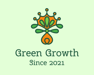 Natural Gardening Crown logo