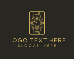 Clock Wrist Watch logo