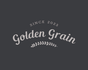 Bakery Wheat Farm logo design