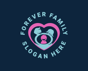 Family Love Foundation logo design