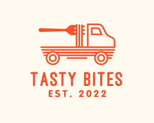 Pasta Food Truck  logo design