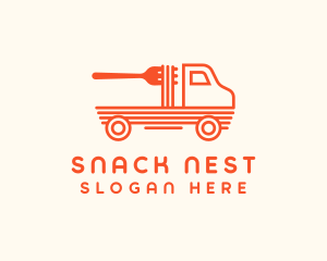 Pasta Food Truck  logo design