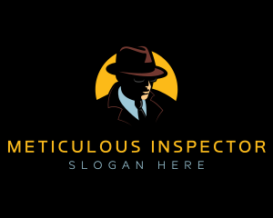 Detective Spy Inspector logo design