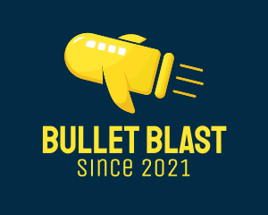 Yellow Bullet Vehicle  logo design