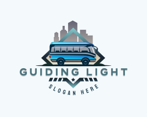 City Travel Bus logo design