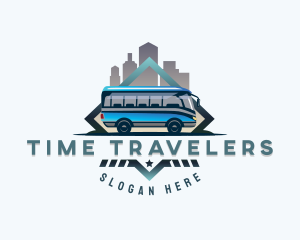 City Travel Bus logo design