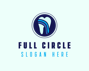 Circle Tooth Dental logo design