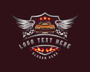 Car Racing Automotive logo