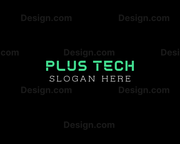 Modern Tech Stencil Studio Logo