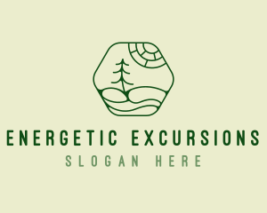 Green Landscape Park logo design