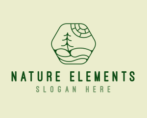 Green Landscape Park logo design