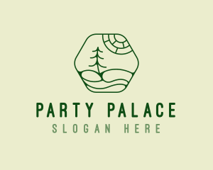 Green Landscape Park logo design