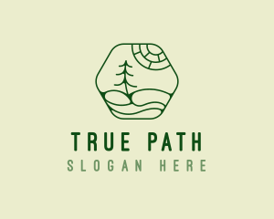 Green Landscape Park logo design