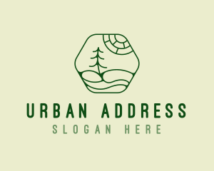 Green Landscape Park logo design