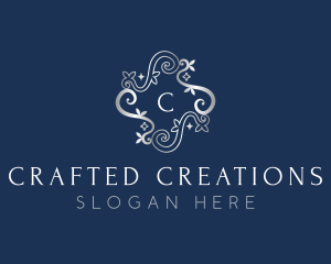 Floral Ornament Beauty logo design