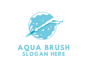 Hose Washer Cleaning logo design