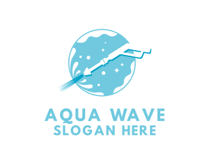 Hose Washer Cleaning logo design