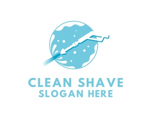 Hose Washer Cleaning logo design