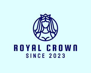 Royal Princess Crown logo design