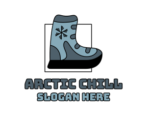 Snow Ski Boot Footwear logo