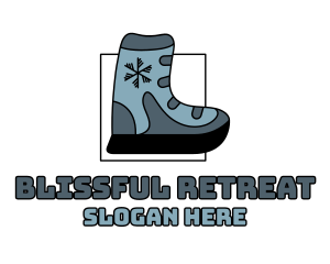 Snow Ski Boot Footwear logo
