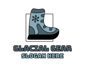 Snow Ski Boot Footwear logo