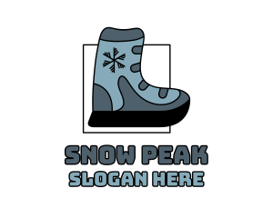 Snow Ski Boot Footwear logo