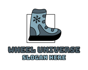 Snow Ski Boot Footwear logo