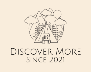 Monoline Camping Backpack logo