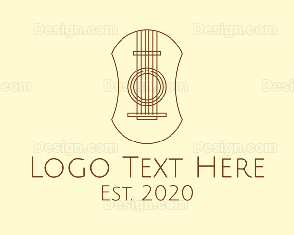 Elegant Guitar Strings Logo