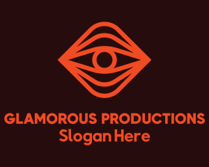 Red Eye Monoline logo