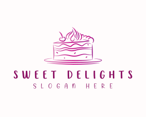 Sweet Cake Bakery logo design