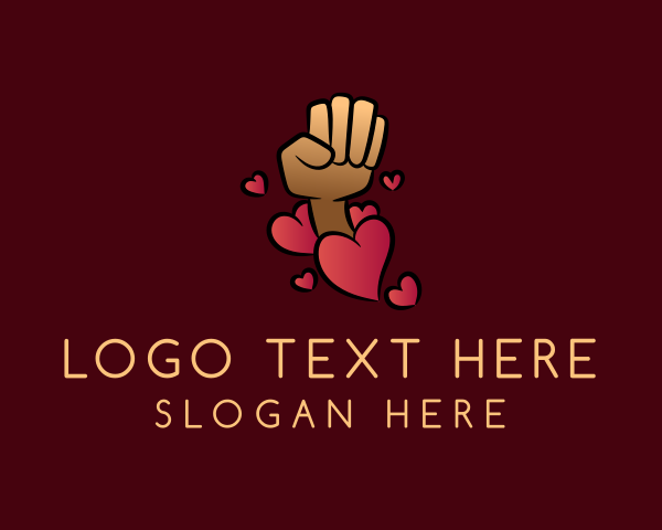 Love logo example 4