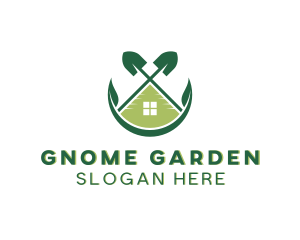 Garden Shovel Landscaping logo design