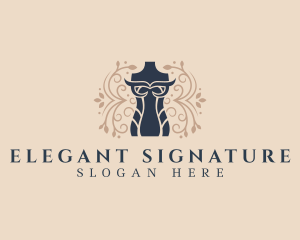 Elegant Mannequin Fashion logo design