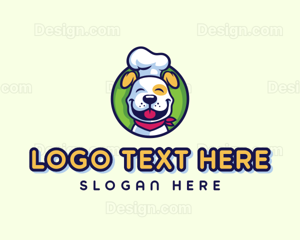 Pet Chef Dog Logo