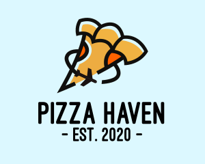 International Pizza Slice Air Delivery logo