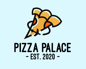 International Pizza Slice Air Delivery logo