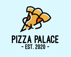 International Pizza Slice logo