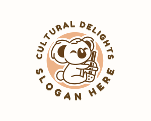 Koala Milk Tea Tapioca logo