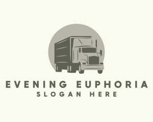 Logistic Freight Trucking Logo